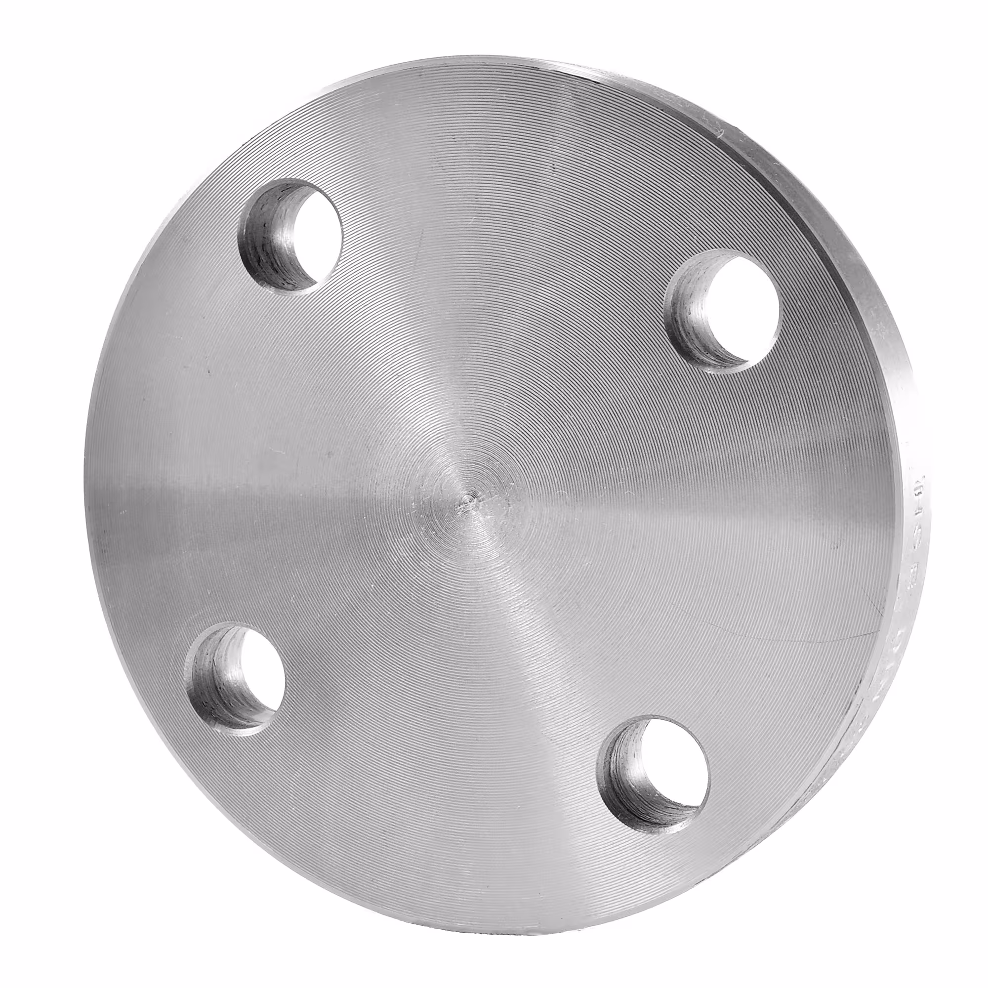 Flange cieche DIN2527 lucide, raccordi a saldare neri