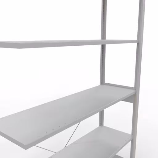 Immagine aggiuntiva dell'articolo sistema a innesto ripiano aggiuntivo 2500x1300x400 mm, tipo 150 kg, grigio chiaro da ripiano aggiuntivo