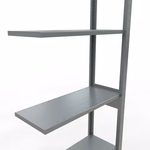 Immagine del prodotto n. 13 dell'articolo scaffale aggiuntivo, ripiano per scaffali, sistema a innesto MULTIplus150, 2500 x 750 x 300 mm, 6 ripiani, zincato dalla gamma di prodotti del sistema a innesto della marca Schulte Lagertechnik