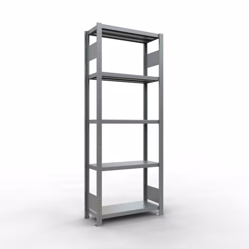 Figure n° 12 de l'article étagère de base, étagère, système enfichable MULTIplus250, 2000 x 750 x 300 mm, 5 étagères, galvanisées du groupe de produits système enfichable de Schulte Lagertechnik