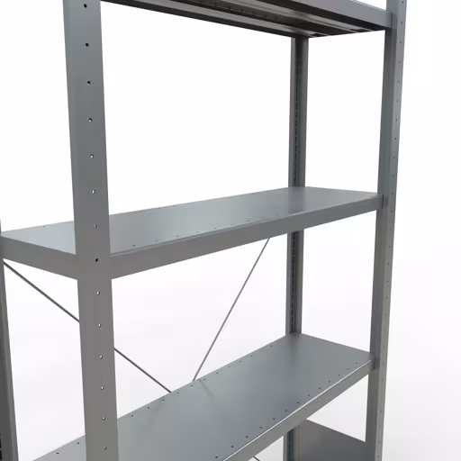 Image du produit n°7 de l'article étagère de base, système enfichable MULTIplus250, 2000 x 1000 x 300 mm, 5 étagères, galvanisé de la gamme de produits système enfichable de la marque Schulte Lagertechnik