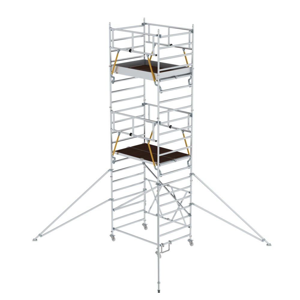 Munk Klappgerüst SG 1,35 x 1,80 m mit Ausleger Plattformhöhe 5,16 m von Günzburger Steigtechnik Munk Klappgerüst SG 0,75 x 1,80 m mit Ausleger aus der Kategorie Klappgerüste mit der Artikelnr. 115244