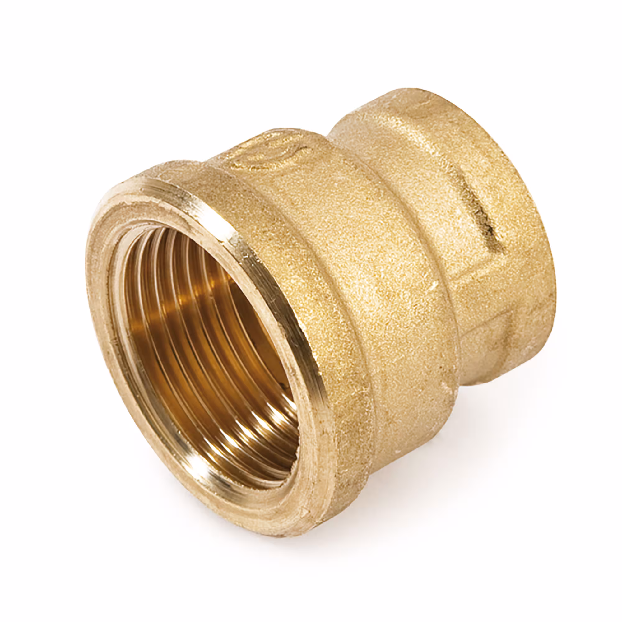 Manicotto di riduzione in ottone da 1 1/2" x 1" di General Fittings Bussole di riduzione con filettatura interna, raccordi filettati in ottone, articolo n. 260047H141000A