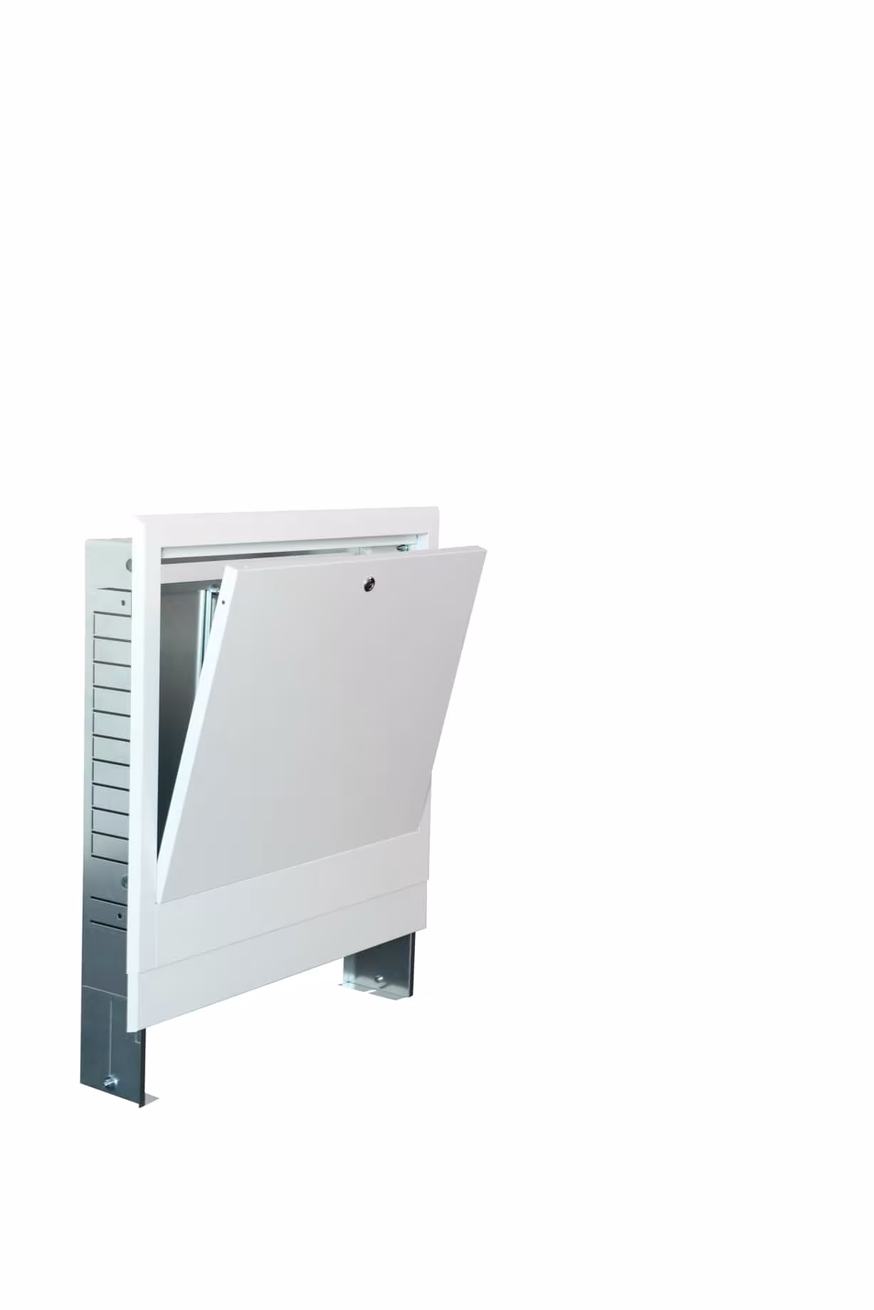 Armoire de distribution Zewotherm OBJEKT UP profondeur d'encastrement 110-160 mm, armoires de distribution de chauffage au sol, réf. 11150049