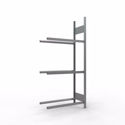 Scaffale aggiuntivo, portaruote/pneumatici, 2000 x 900 x 400 mm (AxLxP), zincato, 3 livelli di stoccaggio con carico del ripiano di 150 kg per livello, magazzino per ricambi auto, articolo n. 13821