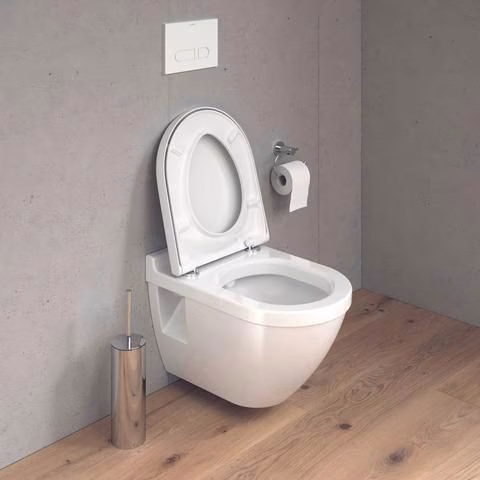 Detailbild 4064521 WC mural Duravit Starck 3 540 mm chasse d'eau basse, blanc