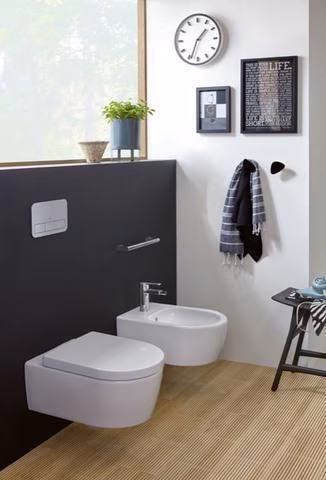 VILLEROY & BOCH Combi-Pack Avento 5656HR 370x530mm Oval Weiß Alpin