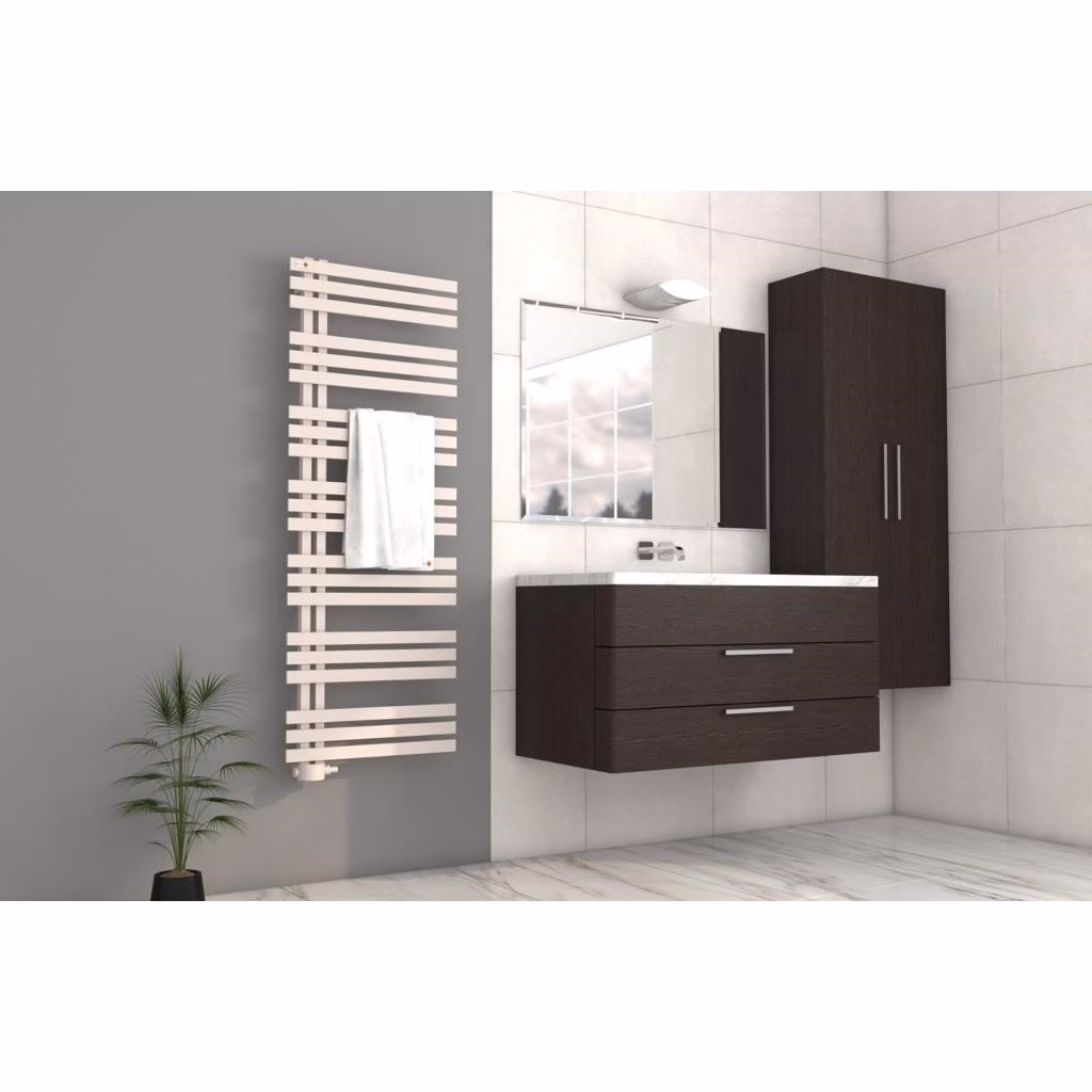 Radiateur de salle de bains Mert Design modèle Elen, blanc, 500x800 mm