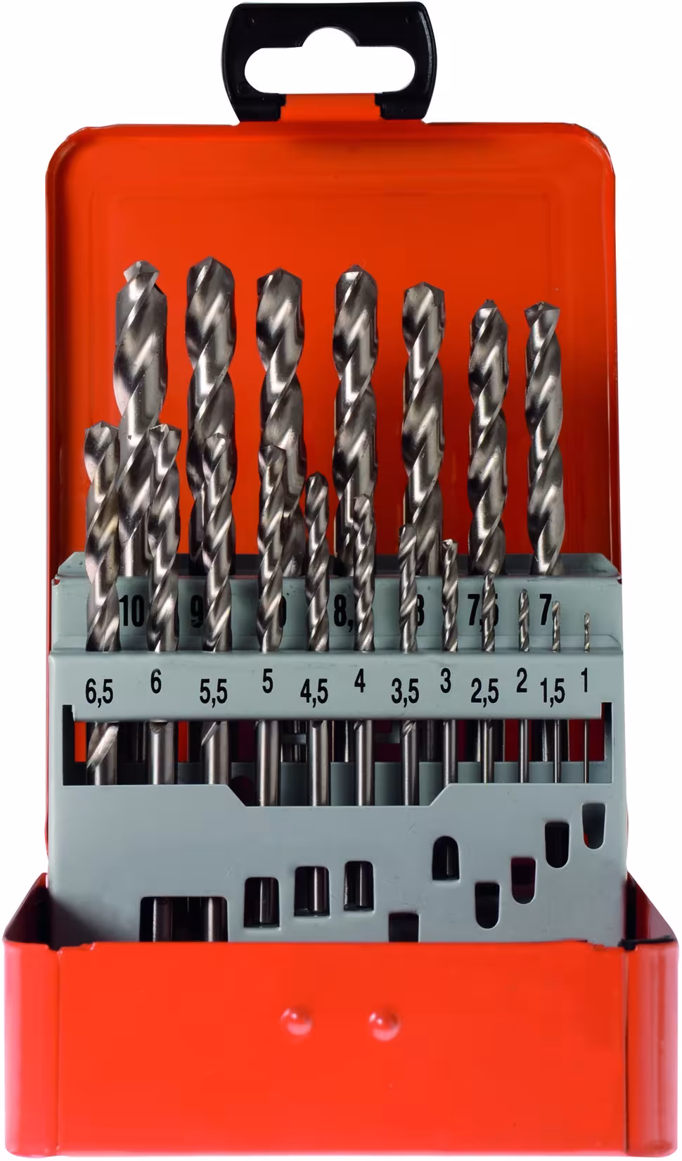 Cassetta trapano HSS-G 19 pezzi 1-10/0,5 mm BASIC della PROJAHN Cassetta punte HSS-G 19 pezzi 1-10/0,5 mm BASIC, punta, articolo n. 60318