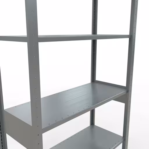 Image du produit n° 13 de l'article étagère de base, étagère système enfichable MULTIplus150, 2500 x 1000 x 400 mm, 6 étagères, galvanisée de la gamme de produits système enfichable de Schulte Lagertechnik