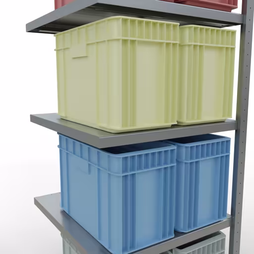 Rayonnage supplémentaire, étagère, système enfichable MULTIplus250, 2000 x 750 x 800 mm, 5 étagères, galvanisé de la marque Schulte Lagertechnik de la gamme de produits du système enfichable