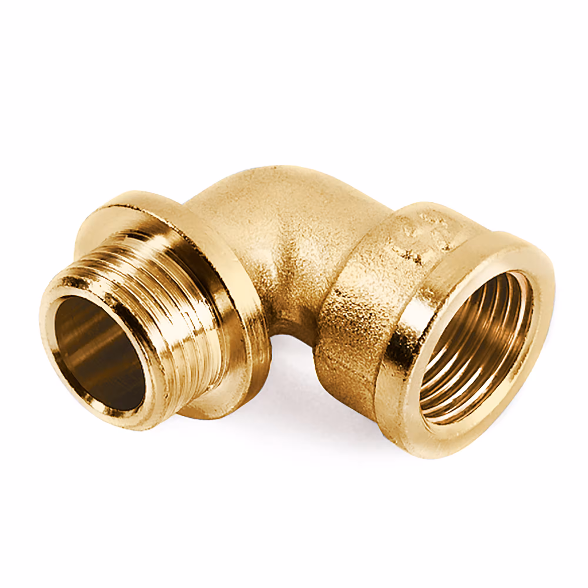 Angolo con passaggio da filettatura interna a filettatura esterna da General Fittings Angolo con passaggio da filettatura interna a filettatura esterna, raccordi filettati in ottone