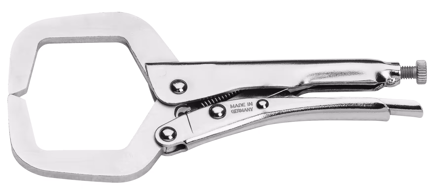 Pince-étau, forme C, ELORA-507-165/S de la catégorie des pinces-étaux avec réf. 0507101663000