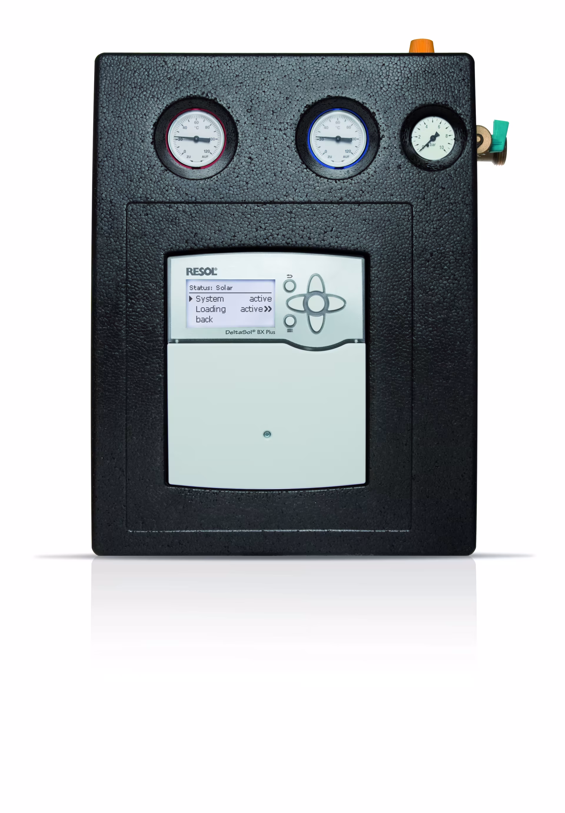 RESOL FlowSol(R) XL - Zweistrang Solarstation Typ Ausführung: RESOL FlowSol(R) XL - BX Plus Zweistrang Solarstation aus der Kategorie 2-Strang-Solarstation mit der Artikelnr. 29002390