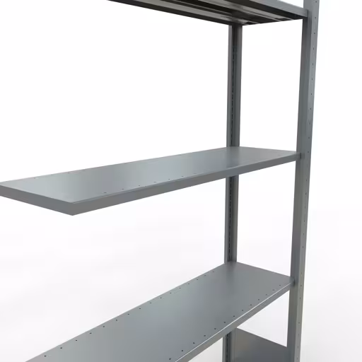Scaffali aggiuntivi, scaffali, sistema a innesto MULTIplus150, 2000 x 1000 x 300 mm (AxLxP), 5 ripiani, barre longitudinali, zincato della marca Schulte Lagertechnik dalla gamma di prodotti dei sistemi a innesto