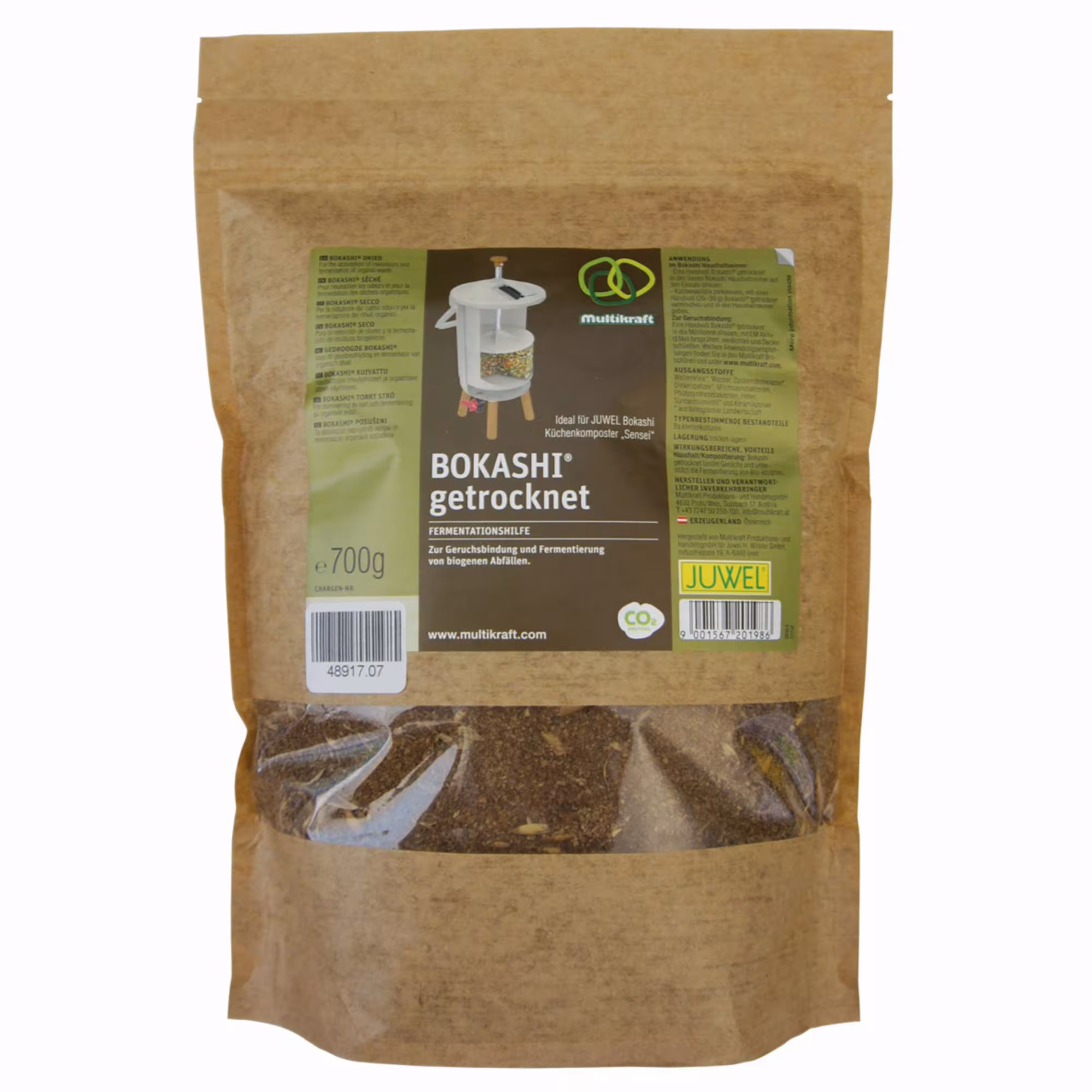 Bokashi granulés aide à la fermentation 700g de Juwel avec réf. 20198