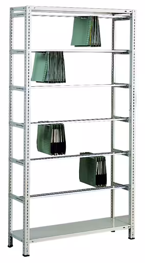 Tige pendulaire supplémentaire Zippel 1 000 mm pour système de vis pour étagères supplémentaires, étagères agrafeuses pendulaires, réf. 30670-H