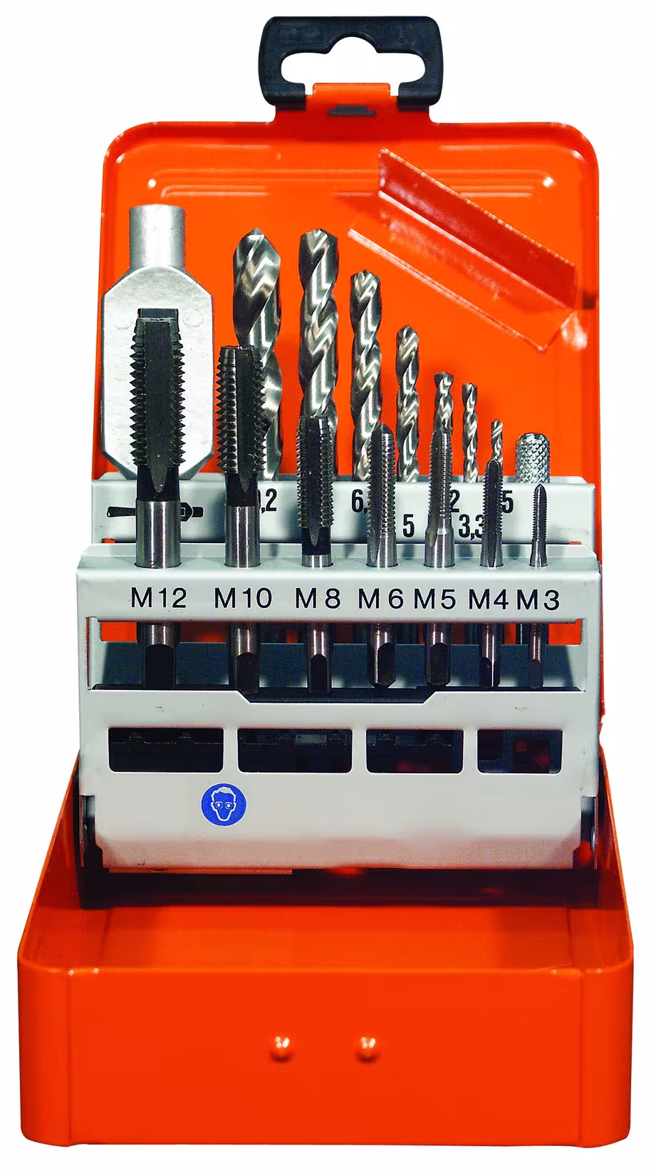 Immagine aggiuntiva dell'articolo Set di punte per filettare per incisione HSS-G 15 pezzi M3-M12 di utensili da taglio