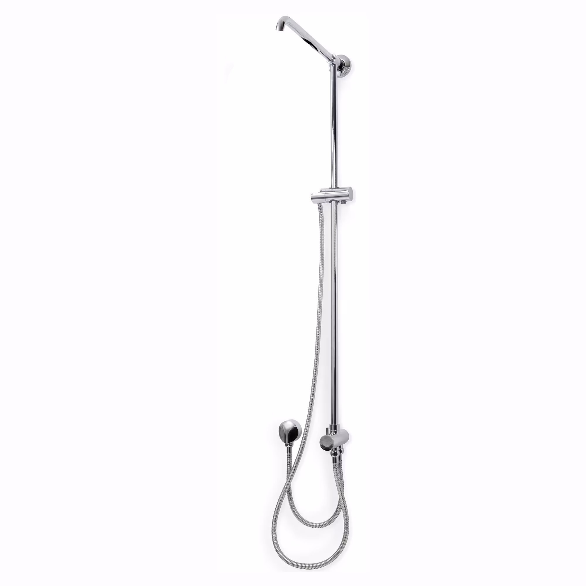 Sistemi doccia UNO con flessibili doccia e braccio a parete per soffione doccia di sanicomfort Sistemi doccia UNO con flessibili doccia e braccio parete per soffione, set/sistemi/accessori doccia