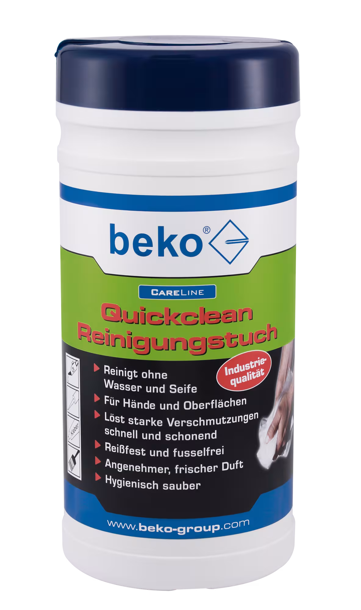 CareLine Quickclean Reinigungstuch von Beko CareLine Quickclean Reinigungstuch aus der Kategorie Handreiniger mit der Artikelnr. 299 3 100