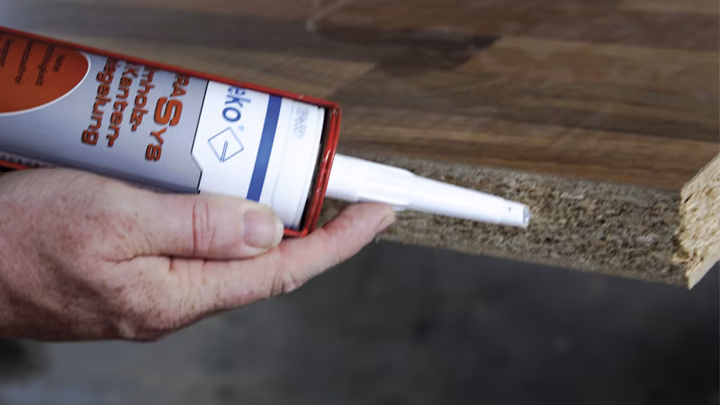 TERRASYS Hirnholz- und Kantenversiegelung 310 ml transparent Holz, Drinnen, Innenarchitektur, Sperrholz, Person