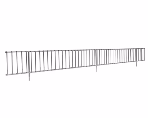 Nastro in filo metallico per materiali sfusi 1300 mm, zincato lucido per scaffali MULTIplus150 di Schulte Lagertechnik Nastro in filo metallico per materiali sfusi 1300 mm, zincato lucido per ripiani MULTIplus150, accessori, art. n. 12578-25