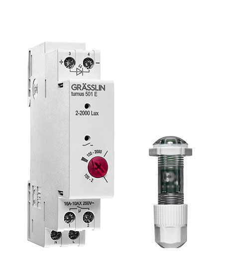 Image supplémentaire de l'article rotation de l'interrupteur crépusculaire 200 Image supplémentaire de l'article interrupteur crépusculaire turnus 200 de la catégorie domotique