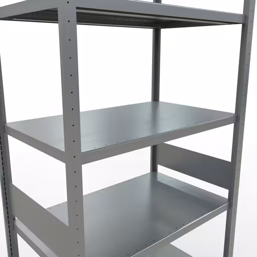 Figure n° 14 de l'article étagère de base, système d'étagères enfichables MULTIplus330, 3000 x 1000 x 600 mm, 7 étagères, galvanisées du groupe de produits système enfichable de Schulte Lagertechnik