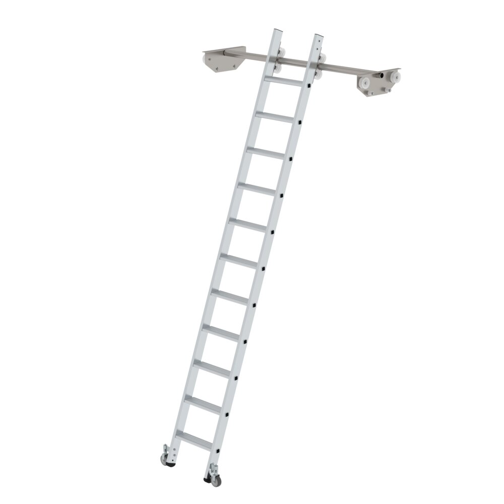 Scala mobile Munk per scaffalature doppie, della categoria scale per scaffali, numero articolo 044611