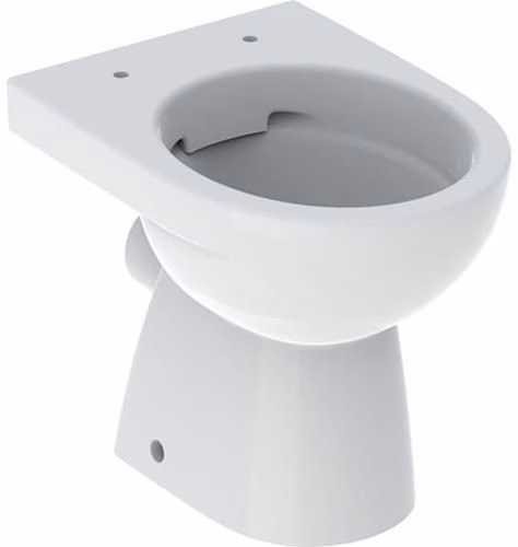 WC sur pied Geberit Renova, chasse d'eau profonde, sortie horizontale, design semi-fermé, sans bride, blanc, de la marque Geberit WC sur pied Geberit Renova, chasse d'eau profonde, sortie horizontale, design semi-fermé, sans bride, blanc, de la catégorie WC sur pied, référence 6000578878