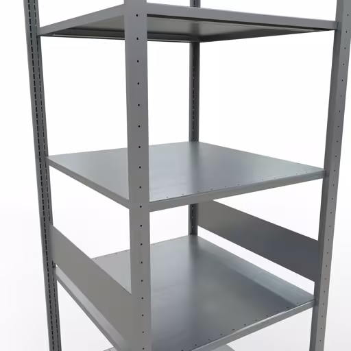 Image du produit n° 14 de l'article étagère de base, étagère système enfichable MULTIplus150, 3000 x 750 x 800 mm, 7 étagères, galvanisée de la gamme de produits système enfichable de Schulte Lagertechnik