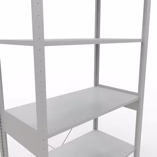 Figura n. 8 dell'articolo scaffale base, scaffale, sistema a innesto MULTIplus150, 2500 x 1000 x 500 mm (AxLxP), 6 ripiani, traversa, RAL 7035 grigio chiaro del gruppo di prodotti sistema a innesto della marca Schulte Lagertechnik