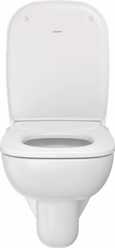 Detailbild 4043044 Ensemble de WC suspendu Duravit D-Code, rimless, chasse d'eau basse, blanc, siège WC avec abaissement automatique inclus