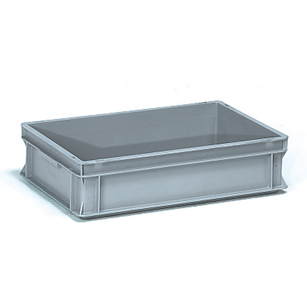 Boîte Euro 600 x 400 x 145 mm de la marque Fetra Eurobox 600 x 400 x 145 mm de la catégorie des chariots à plateforme, référence 1335