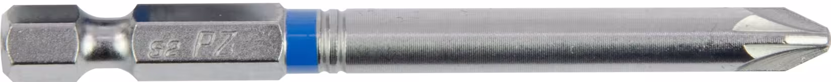 Punta marcata 1/4" L25 mm Pozidriv No. 2 confezione da 3 dalla categoria punte e portapunte con GTIN 4000146014851 Inserto ad anello colorato per viti Phillips PZ 6.3 della marca PROJAHN della categoria inserti e portainserti