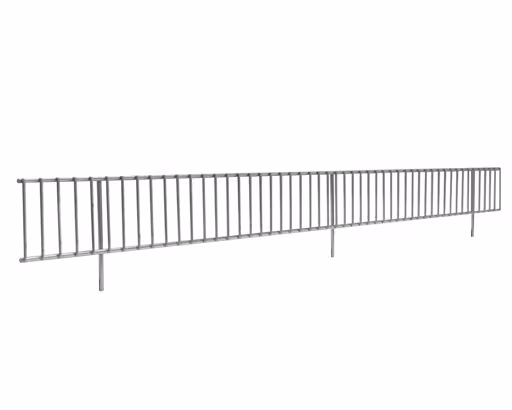 Une autre vue de l'article Bande métallique pour produits en vrac 1300 mm, galvanisée brillante pour étagères MULTIplus250 et MULTIplus330 de la catégorie Système enfichable