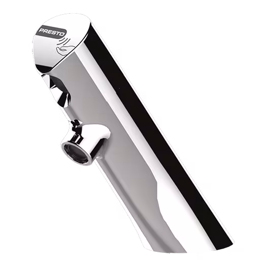 Miscelatore elettronico per lavabo Presto Safe installazione freestanding di Rada Miscelatore elettronico per lavabo Presto Safe, su supporto, rubinetteria per lavabo, articolo n. 1460997