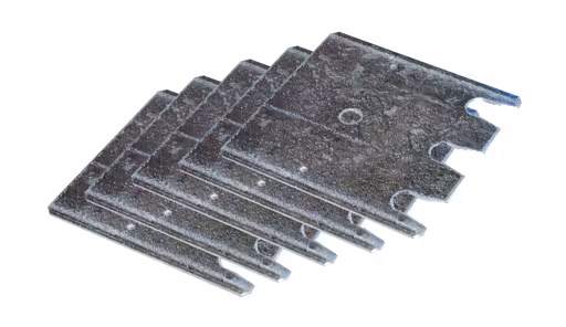 Piastra rondella, confezione da 5 pezzi, 1 mm per S610-M18 e S625-A18, zincata di Schulte Lagertechnik con articolo n. 16151-5