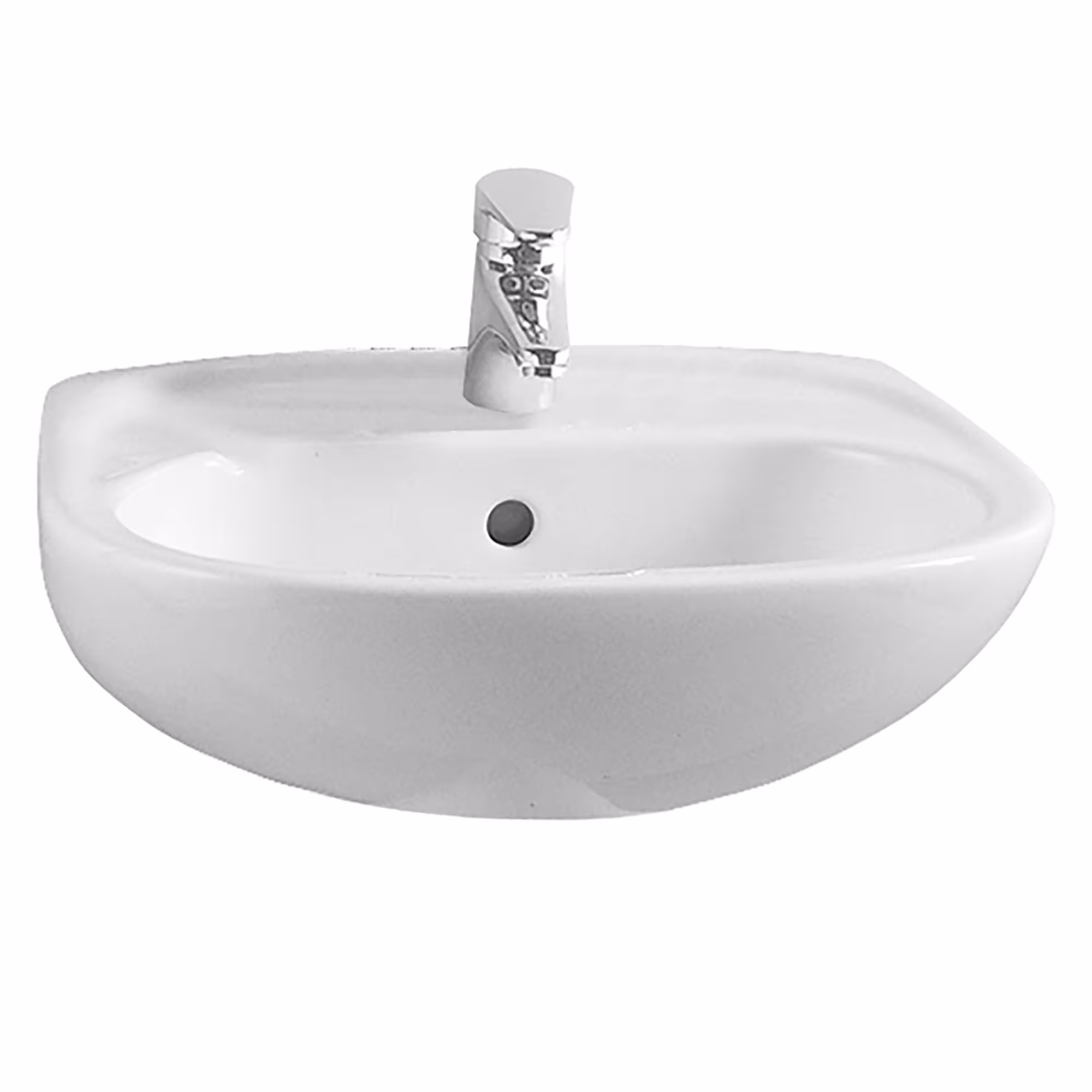 Waschbecken und Waschtische Design "Base" weiß Typ Ausführung: Handwaschbecken 45cm weiß aus der Kategorie Waschtische mit der Artikelnr. 1997831
