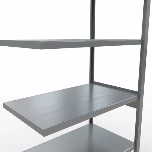 , système d'étagères enfichables MULTIplus330, 2500 x 1000 x 600 mm, 6 étagères, galvanisé de Schulte Lagertechnik de la gamme de produits du système enfichable