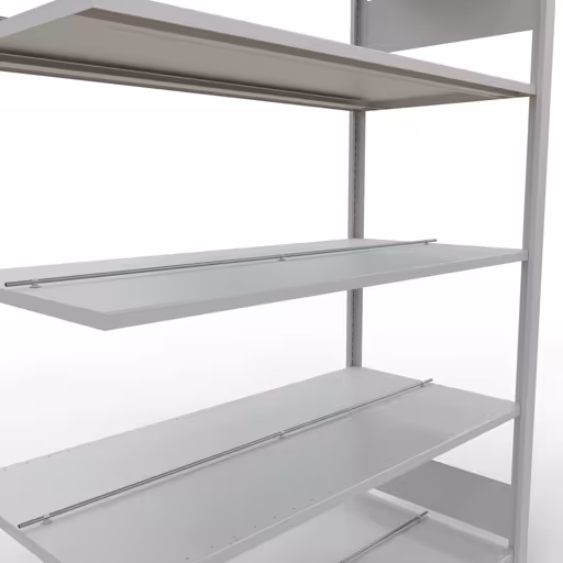 Figura n. 13 dell'articolo scaffali componibili, scaffali per ufficio, sistema a innesto MULTIplus150, 1800 x 1300 x 600 mm, 5 ripiani, , , grigio chiaro del gruppo di prodotti scaffali per ufficio della marca Schulte Lagertechnik