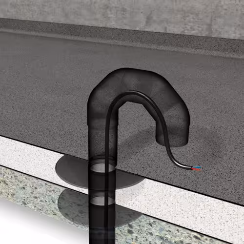 Im qpool24 Shop den Artikel Flavent Dachdurchführungs-Set für Energieleitungen kaufen Flavent Dachdurchführungs-Set für Energieleitungen von Klöber aus der Kategorie Flachdach