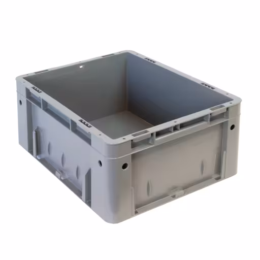 Bac empilable Euro 145 x 300 x 400, gris, PP de Schulte Lagertechnik Bac empilable Euro 145 x 300 x 400, gris, PP, accessoires, réf. 20462
