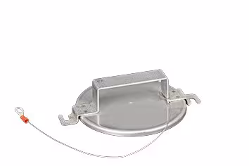 Couvercle d'étanchéité EW à simple paroi pour élément de base D250 avec câble de sécurité de la catégorie des systèmes d'échappement à simple paroi en acier inoxydable avec réf. 670679