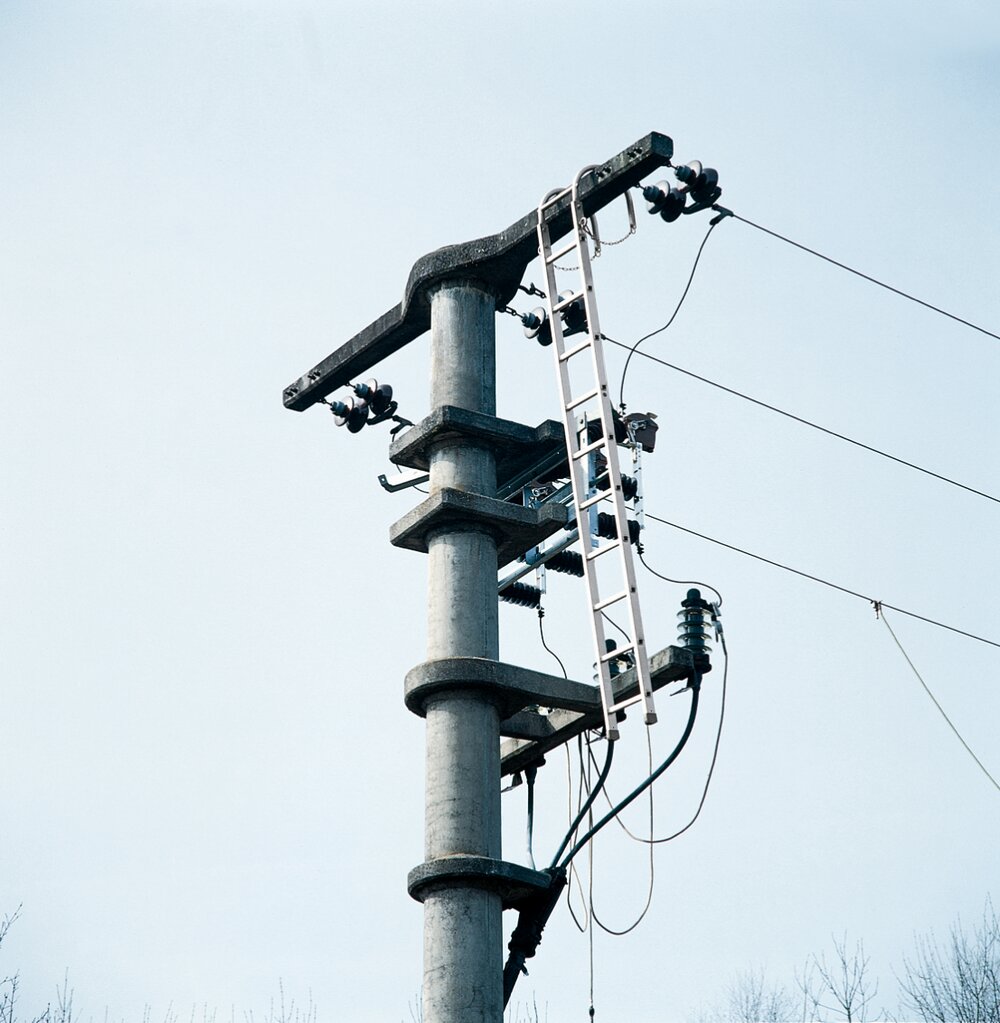 Munk Sprossen-Mast-Hängeleiter 2,14m 6 Sprossen