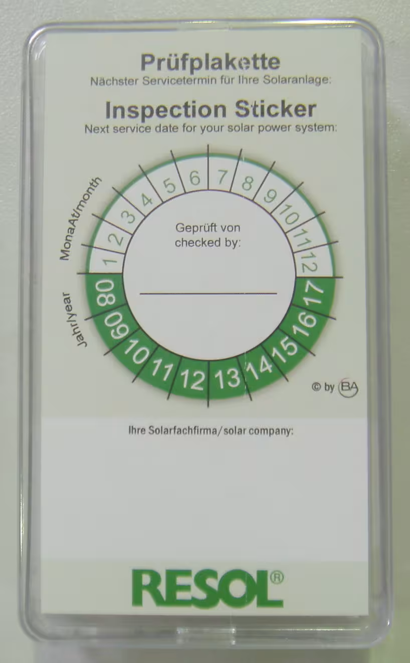 25 pièces - autocollants de test, accessoires, réf. 29000060