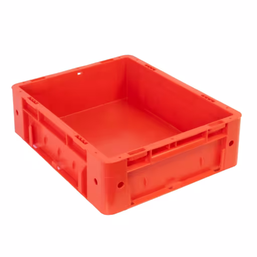 Bac empilable Euro 120 x 300 x 400, rouge, PP, accessoires, réf. 20404
