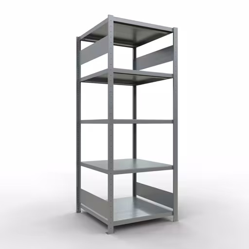 Figure n° 14 de l'article étagère de base, étagère, système enfichable MULTIplus250, 2000 x 750 x 800 mm, 5 étagères, galvanisé du groupe de produits système enfichable de la marque Schulte Lagertechnik