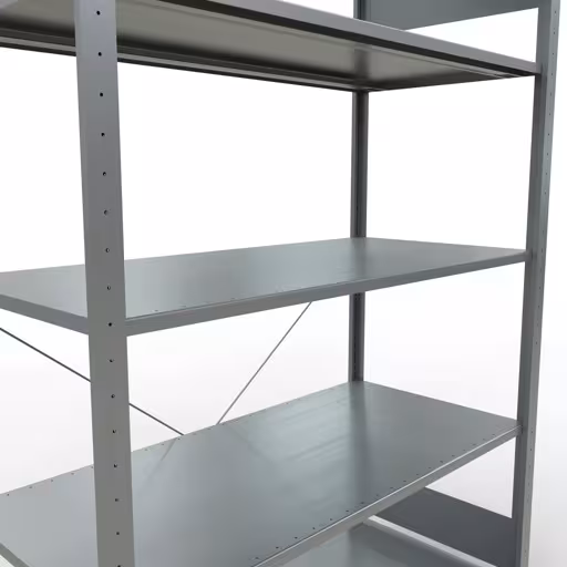 Étagère de base du système enfichable 2000x1300x600 mm, type 150 kg, galvanisée de Schulte Lagertechnik de la catégorie du système enfichable