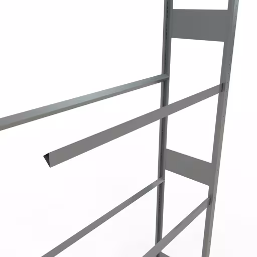 Rayonnage supplémentaire, rayonnage pour roues/pneus, 4500 x 1200 x 400 mm, galvanisé, 6 niveaux de stockage de Schulte Lagertechnik avec le numéro d'article : 20785